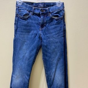 Lucky brand blue denim jeans size 10 classic straight leg